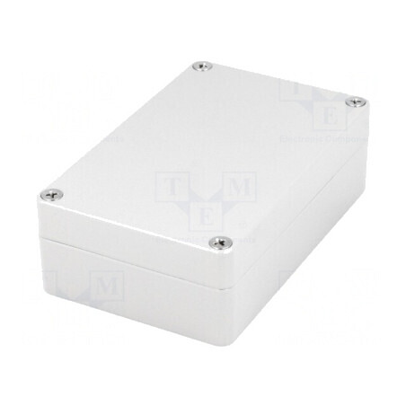 Carcasă Universală Aluminiu IP67 80x125x40 mm | Electronic-mag.ro | Componente Electronice