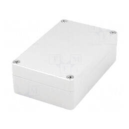 Carcasă Universală Aluminiu IP67 80x125x40 mm | Electronic-mag.ro | Componente Electronice