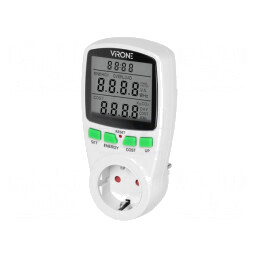 Controler Alb 230VAC 16A IP20 50/60Hz | Electronic-mag.ro | Componente Electronice