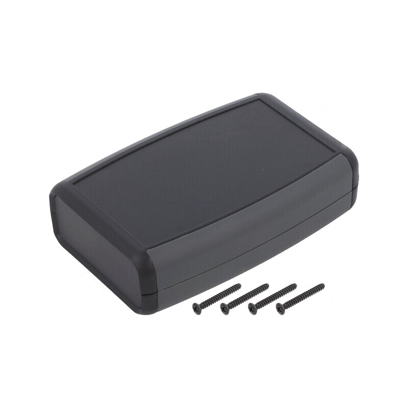 Carcasă universală neagră ABS 79x117x33mm | Electronic-mag.ro | Componente Electronice