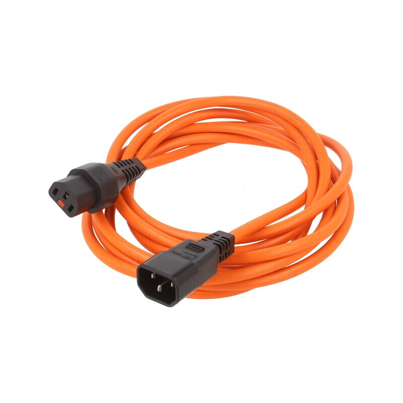 Cablu Alimentare IEC C13 Mamă la C14 Tată 3.5m cu Blocare | Electronic-mag.ro | Componente Electronice Cablu Alimentare IEC C13 Mamă la C14 Tată 3.5m cu Blocare | Electronic-mag.ro | Componente Electronice