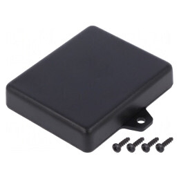 Carcasă Universală cu Lame de Fixare 65x76x16mm | Electronic-mag.ro | Componente Electronice