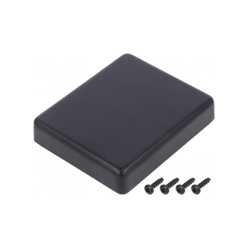 Carcasă universală SMART ABS neagră 65x76x16mm | Electronic-mag.ro | Componente Electronice