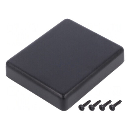 Carcasă universală SMART ABS neagră 65x76x16mm | Electronic-mag.ro | Componente Electronice