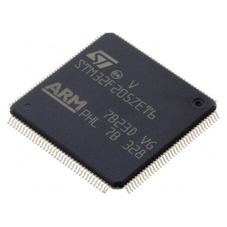 Microcontroler ARM 120MHz LQFP144 1,8-3,6VDC STM32F205ZET6 | Electronic-mag.ro | Componente Electronice
