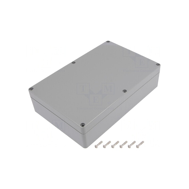 Carcasă universală ABS gri închis IP67 146x222x55mm | Electronic-mag.ro | Componente Electronice