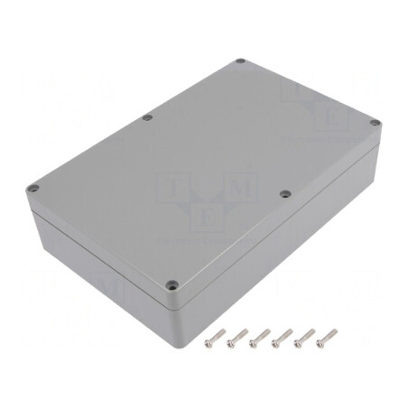 Carcasă universală ABS gri închis IP67 146x222x55mm | Electronic-mag.ro | Componente Electronice