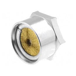 Piuliță împământare M32 alamă nichel 39mm 70-200°C | Electronic-mag.ro | Componente Electronice