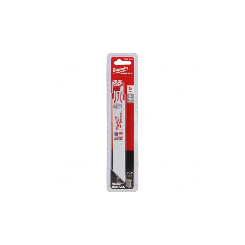 Pânză fierăstrău metal 150mm 18T 5buc. | Electronic-mag.ro | Componente Electronice