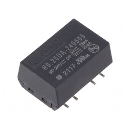 Convertor DC/DC 0.25W 21.6-26.4V la 5V/5V | Electronic-mag.ro | Componente Electronice