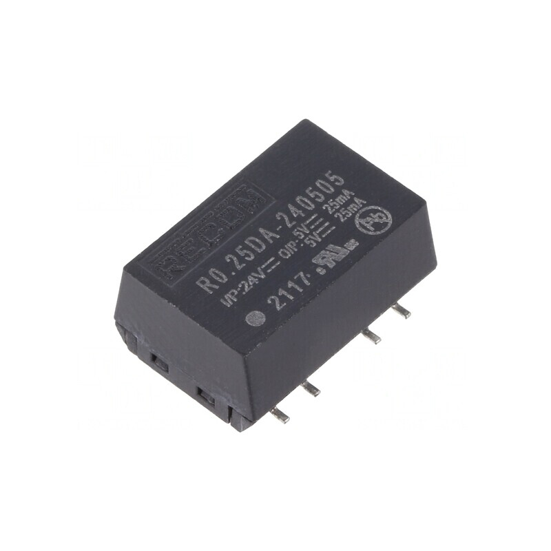 Convertor DC/DC 0.25W 21.6-26.4V la 5V/5V | Electronic-mag.ro | Componente Electronice