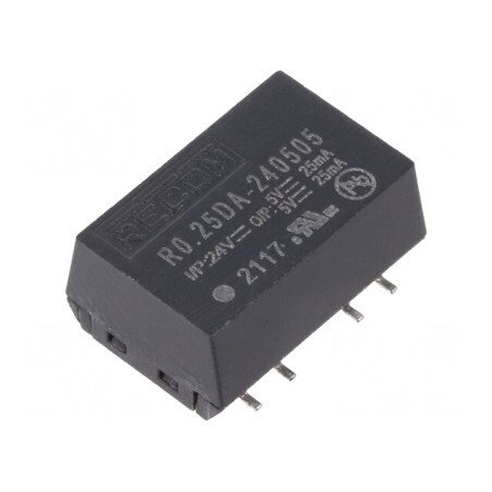 Convertor DC/DC 0.25W 21.6-26.4V la 5V/5V | Electronic-mag.ro | Componente Electronice
