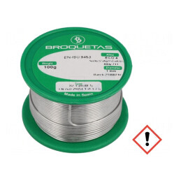 Sârmă de Lipit fără Plumb 1mm 0,1kg | Electronic-mag.ro | Componente Electronice
