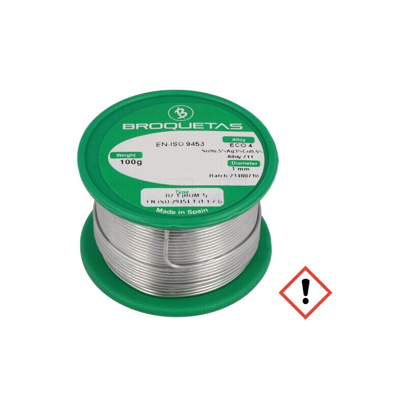 Sârmă de Lipit fără Plumb 1mm 0,1kg | Electronic-mag.ro | Componente Electronice Sârmă de Lipit fără Plumb 1mm 0,1kg | Electronic-mag.ro | Componente Electronice