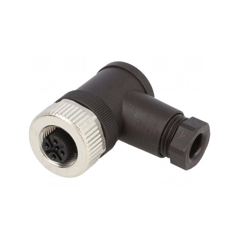 Mufă M12 4 PIN mamă IP67 CANopen DeviceNet pe cablu | Electronic-mag.ro | Componente Electronice