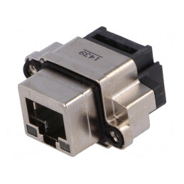 Soclu RJ45 cu LED IP68 pentru panou | Electronic-mag.ro | Componente Electronice