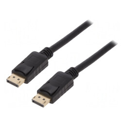 Cablu DisplayPort 1.2 Mufă-Mufă 5m | Electronic-mag.ro | Componente Electronice