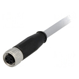 Conector M8 Mamă 4PIN cu Cablu 5m PVC