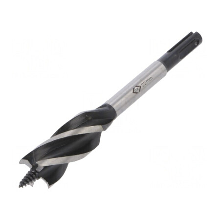 Burghiu Lemn Ø 22mm 160mm 110mm | Electronic-mag.ro | Componente Electronice