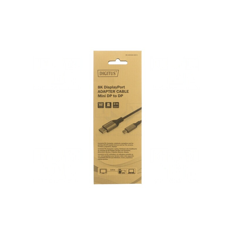 Cablu DisplayPort 1.2 HDCP 2.2 2m Negru Aluminiu | Electronic-mag.ro | Componente Electronice