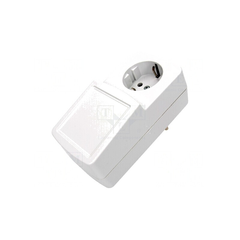 Carcasă Alimentator ABS Gri 64x129x57 mm | Electronic-mag.ro | Componente Electronice