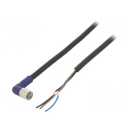 Cablu de Conectare M8 3PIN Unghi 5m | Electronic-mag.ro | Componente Electronice