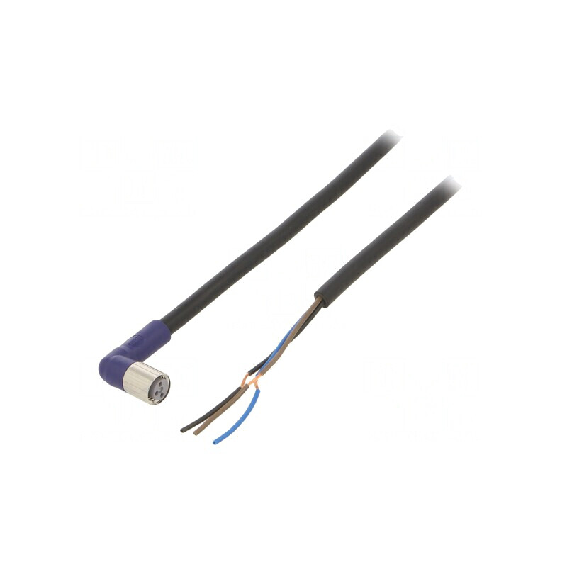 Cablu de Conectare M8 3PIN Unghi 5m | Electronic-mag.ro | Componente Electronice