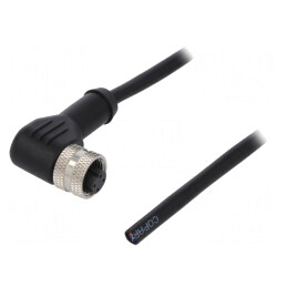Mufă M12 4 PIN D-Ethernet IP65/IP67 250V 4A | Electronic-mag.ro | Componente Electronice