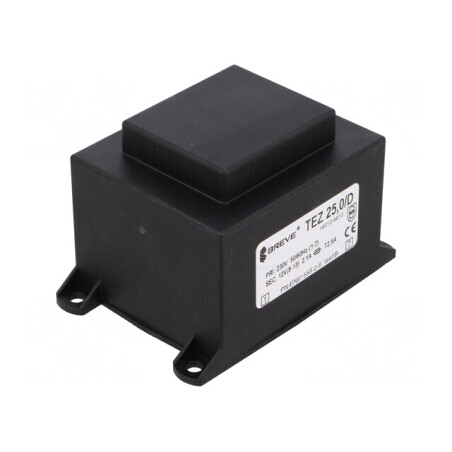 Transformator încapsulat 25VA 230V 12V PCB | Electronic-mag.ro | Componente Electronice