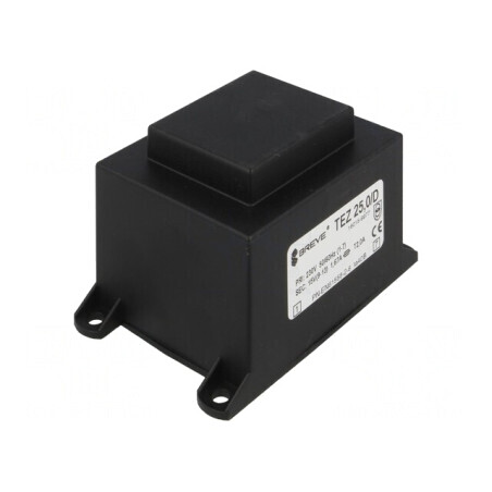 Transformator Încapsulat 25VA 230V 15V PCB | Electronic-mag.ro | Componente Electronice