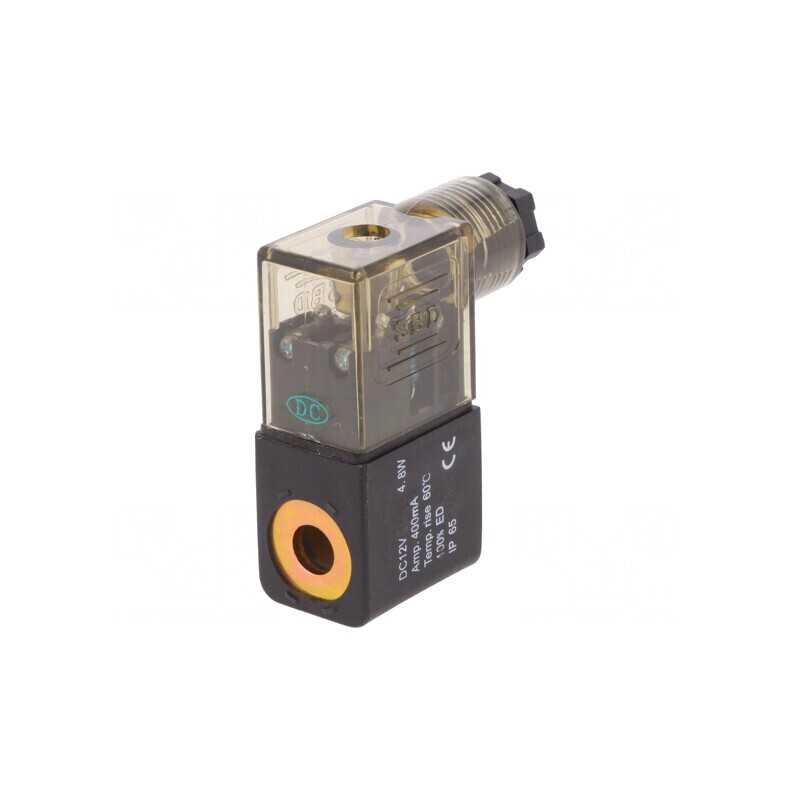 Bobină Electrovalvă IP65 12VDC 4,8W | Electronic-mag.ro | Componente Electronice