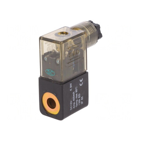 Bobină Electrovalvă IP65 12VDC 4,8W | Electronic-mag.ro | Componente Electronice
