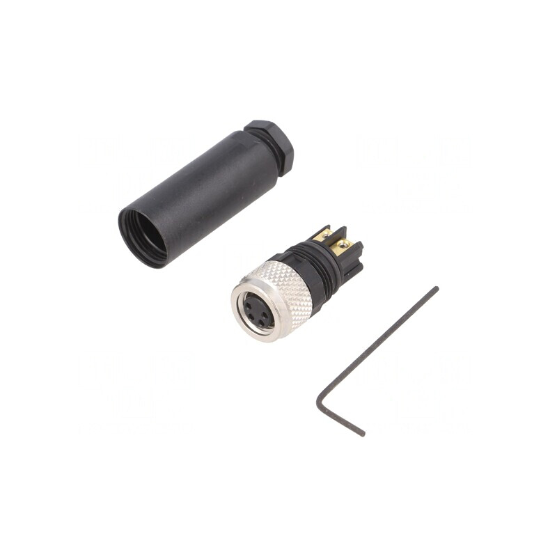 Conector M8 Mamă 4 Pin Drept pe Cablu 4A IP67 30V | Electronic-mag.ro | Componente Electronice Conector M8 Mamă 4 Pin Drept pe Cablu 4A IP67 30V | Electronic-mag.ro | Componente Electronice