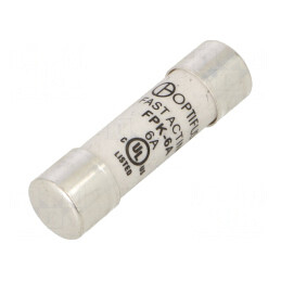 Siguranță ardere rapidă 6A 600V 10.3x38mm | Electronic-mag.ro | Componente Electronice