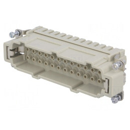 Conector HDC Han E 24 Pini 24 PE | Electronic-mag.ro | Componente Electronice