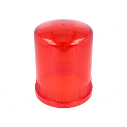 Abajur Roșu IP65 Ø150x205mm ABS | Electronic-mag.ro | Componente Electronice