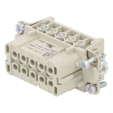 Conector HDC Mamă 10 Pin 10 Contacte | Electronic-mag.ro | Componente Electronice
