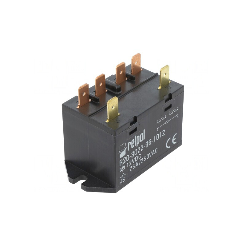Releu Electromagnetic DPST-NO 12VDC 25A R20 | Electronic-mag.ro | Componente Electronice Releu Electromagnetic DPST-NO 12VDC 25A R20 | Electronic-mag.ro | Componente Electronice
