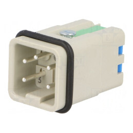 Conector HDC Han A 5 PIN 4 PE | Electronic-mag.ro | Componente Electronice