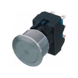 Comutator anti-vandalism DPDT 3A 250VAC IP67 | Electronic-mag.ro | Componente Electronice