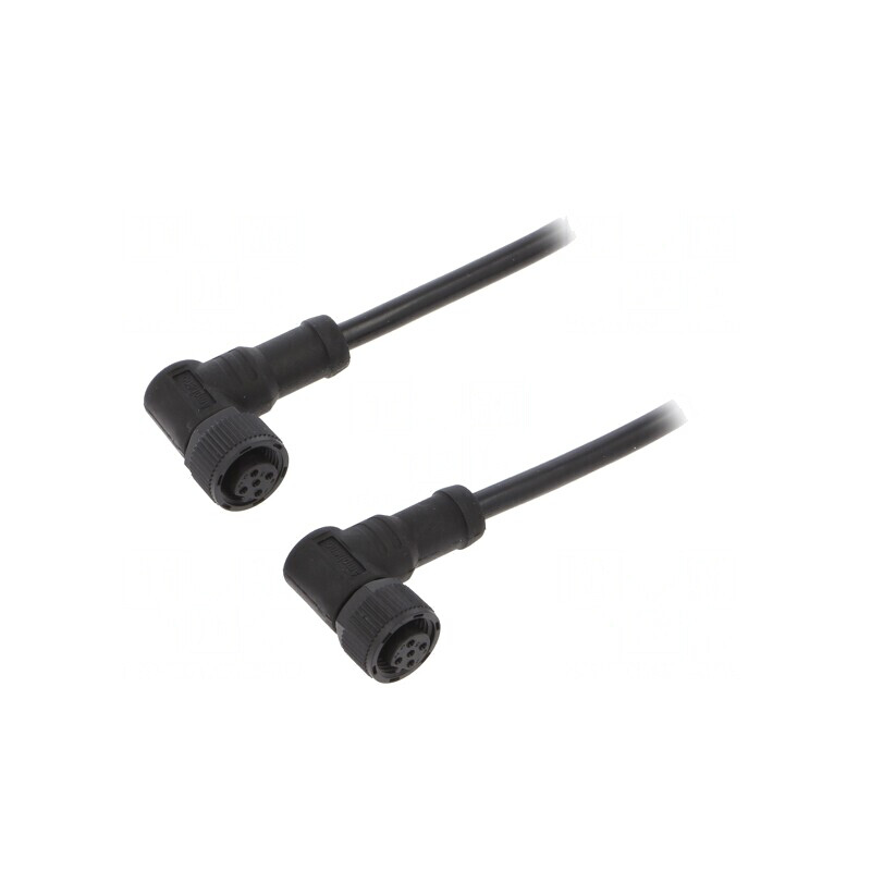 Cablu senzori automatizări M12 1m | Electronic-mag.ro | Componente Electronice