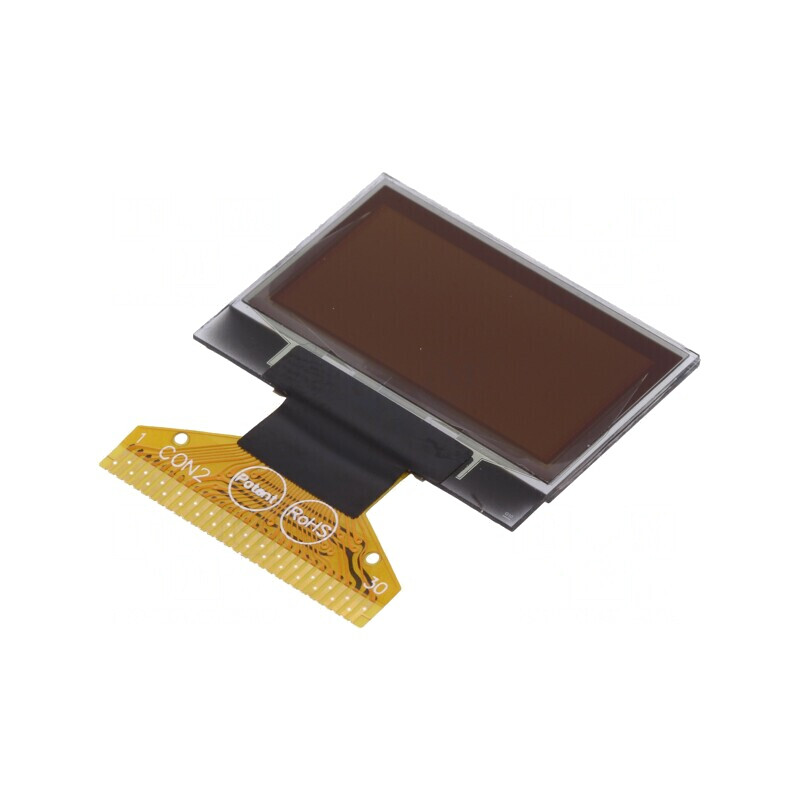 Afișaj OLED Grafic 1 128x64 Galben 26,7x19,26mm | Electronic-mag.ro | Componente Electronice Afișaj OLED Grafic 1 128x64 Galben 26,7x19,26mm | Electronic-mag.ro | Componente Electronice