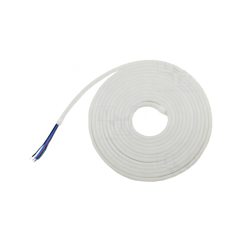 Bandă LED NEON RGB 24V IP65 14W/m 6mm | Electronic-mag.ro | Componente Electronice