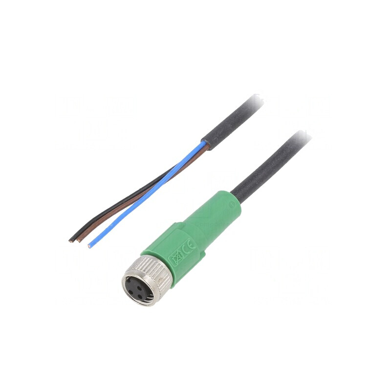 Cablu Conectare M8 3P 5m 60VAC 4A | Electronic-mag.ro | Componente Electronice