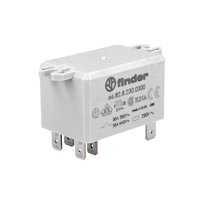 Releu electromagnetic DPST-NO 230VAC Serie 66.82 | Electronic-mag.ro | Componente Electronice Releu electromagnetic DPST-NO 230VAC Serie 66.82 | Electronic-mag.ro | Componente Electronice