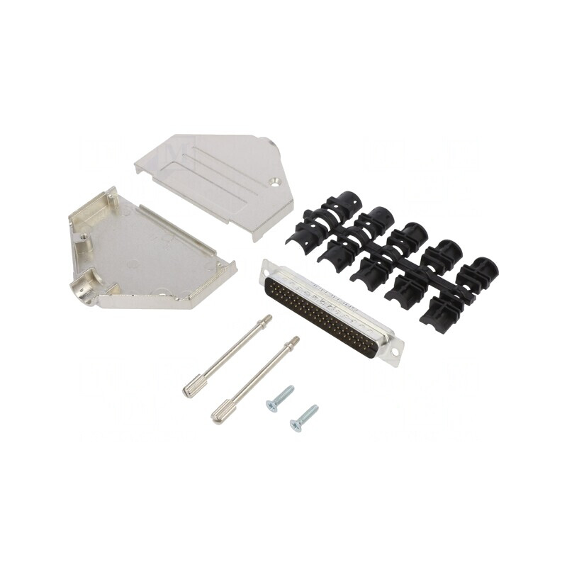 Conector D-Sub HD 62 Pin Tată Drept Lipire Gold | Electronic-mag.ro | Componente Electronice