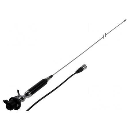 Antenă CB 1,35m 3dBi 300W cu Suport și Cablu 4m | Electronic-mag.ro | Componente Electronice