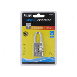 Lacăt Oțel Inoxidabil Cifru 3 Cifre 30mm | Electronic-mag.ro | Componente Electronice