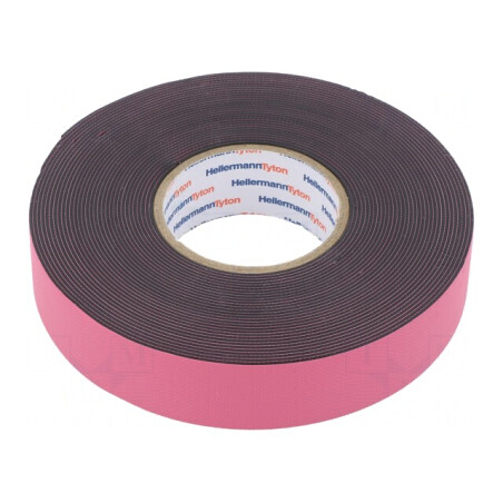Bandă Autoamalgamantă Neagră 19mm x 6.7m Helatape Power600 | Electronic-mag.ro | Componente Electronice