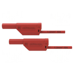 Cablu de Măsurare 16A Mufă Banană 4mm | Electronic-mag.ro | Componente Electronice